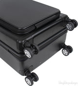 Montblanc Black Nightflight Trolley Luggage Bag