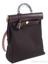 Herbag A Dos Zip Military Toile Retourne Backpack