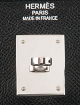 Kelly 35 Black Epsom Sellier PHW