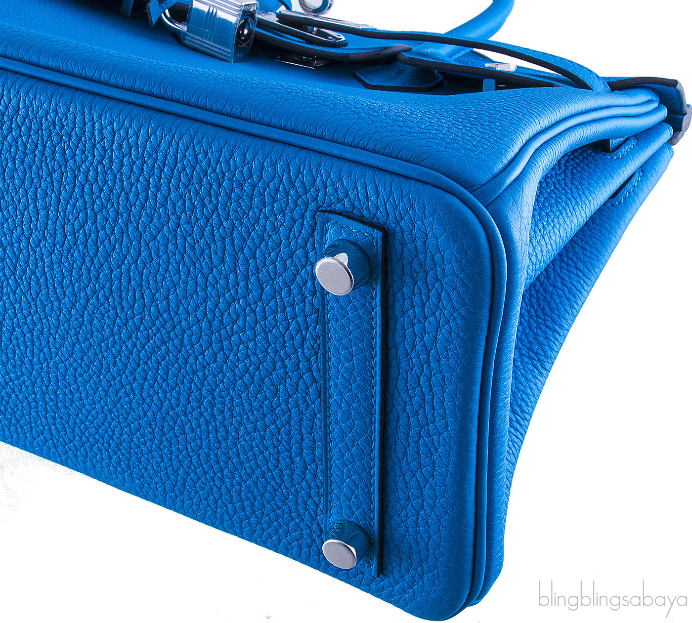 Birkin 25 Togo Bleu Zanzibar*