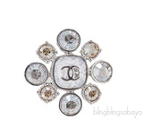 Flower Crystal CC Ring
