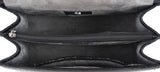 Maxime Black Crocodile Bag