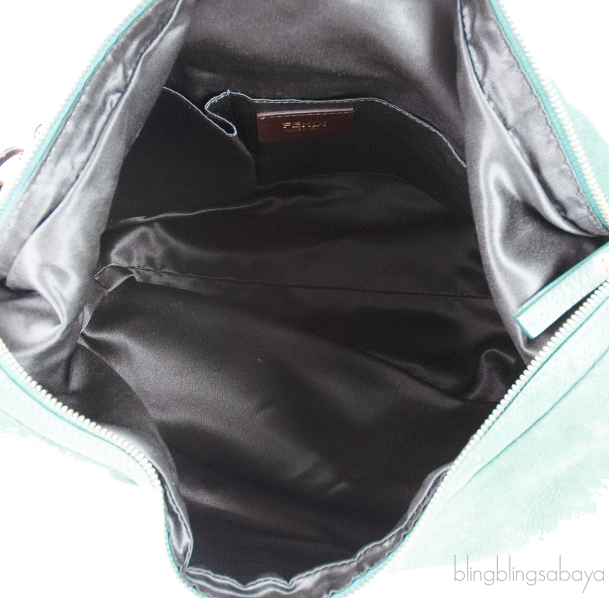 Green Nubuck Leather Forever Hobo Bag