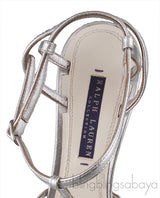 Silver Strappy Sandals