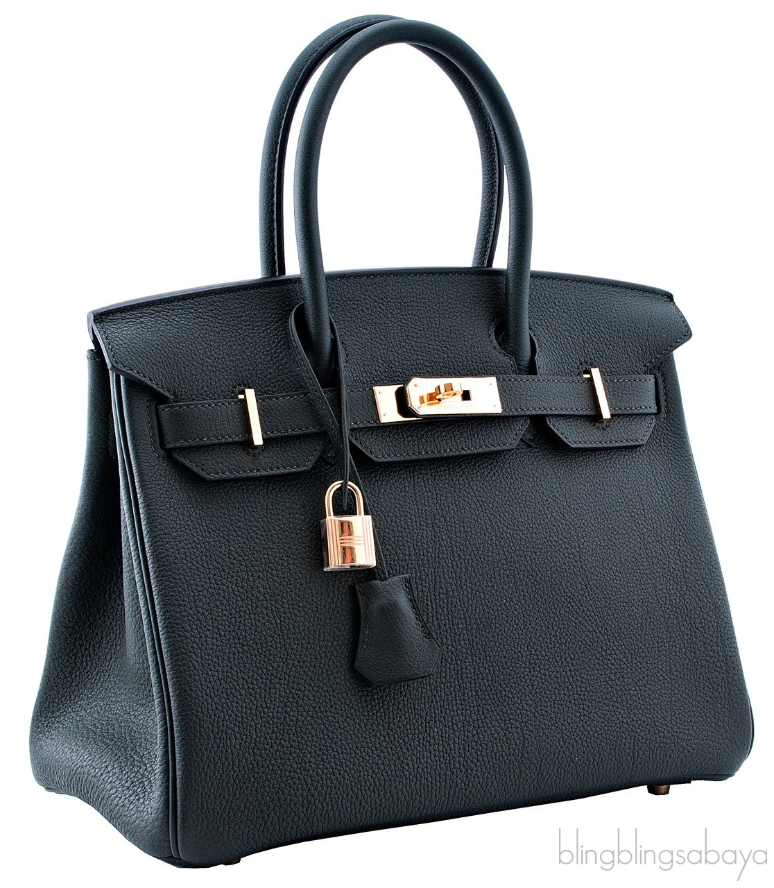 Birkin 30 Vert Fonce Togo