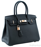 Birkin 30 Vert Fonce Togo