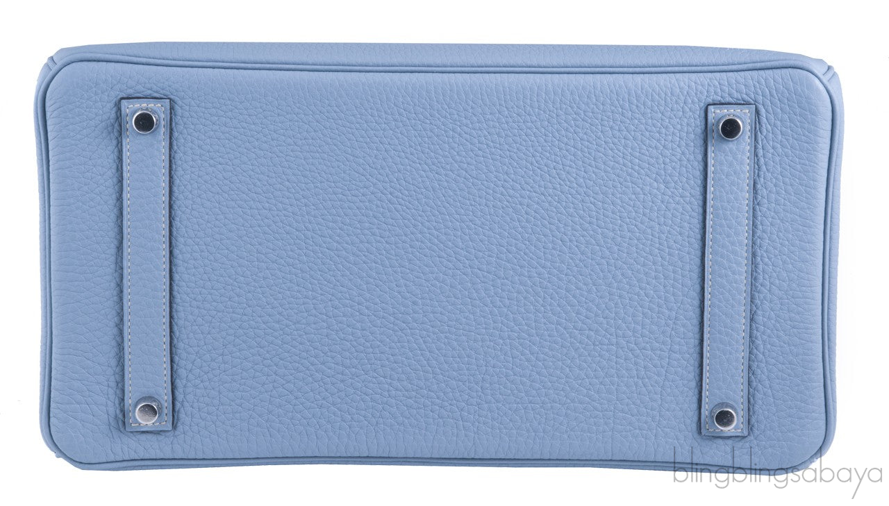 Birkin 35 Blue Lin Togo