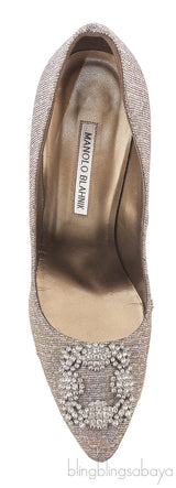 Hangisi Notturno Gold Pumps