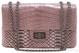 2.55 Reissue Alligator Nude Flap Bag