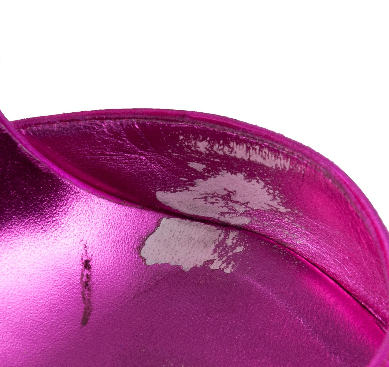 Fuchsia Satin Iriza Heels