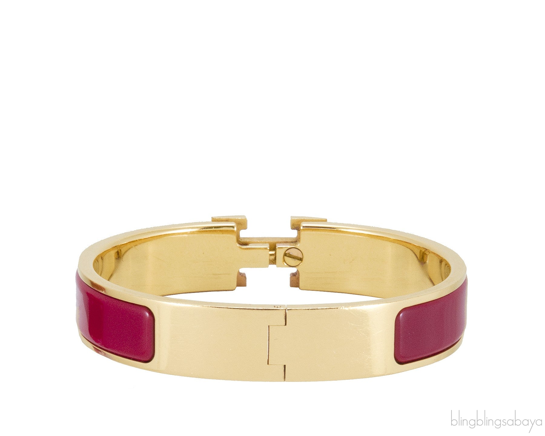 Clic Clac Red H Bracelet PM