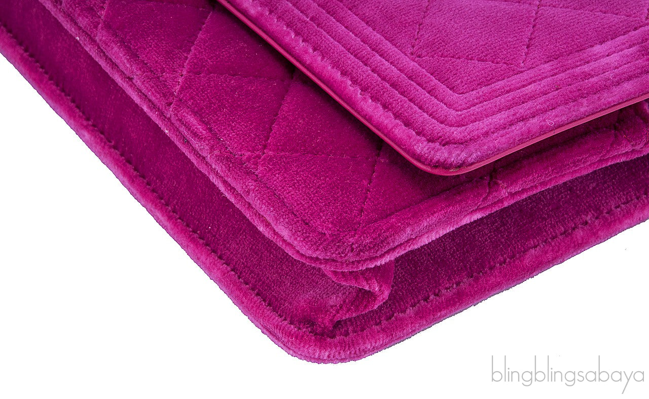 Pink Le Boy Wallet in Chain