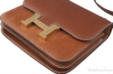 Constance 18 Fauve Barenia Leather