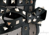 Lace Net Peep Toe Bootie