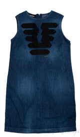 Blue Denim Kids Dress
