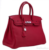 Birkin 35 Rouge Casaque