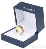 Paradise Sunlight Printed Ring