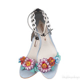 Sophia Webster Polka-dot Lilico Slingback Sandals