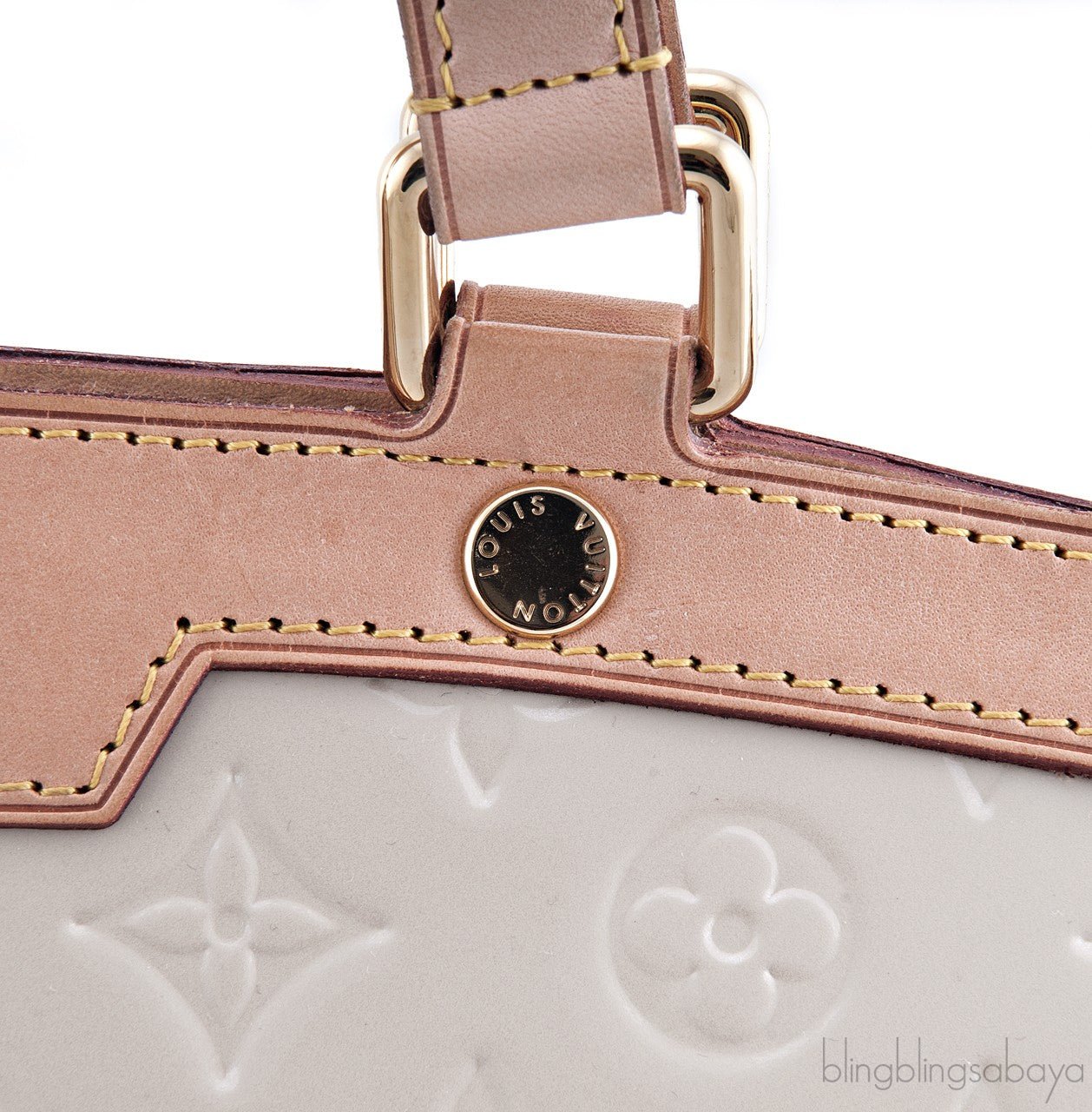 Brea GM Monogram Vernis W Corail