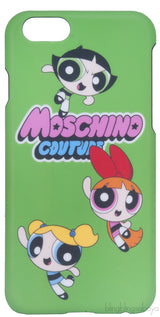 Green Power Puff iPhone Case