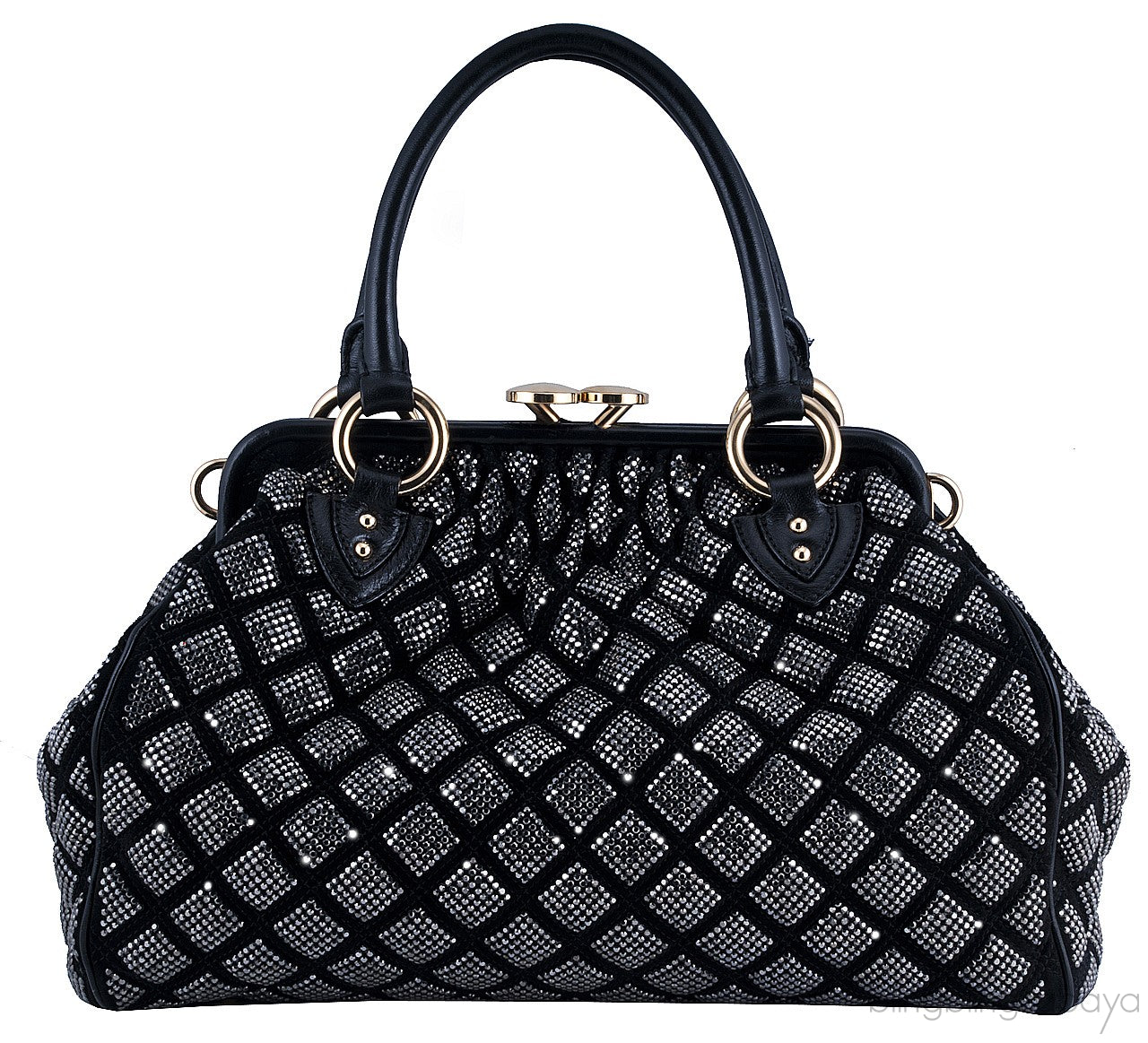 Crystal Quilted Stam Bag