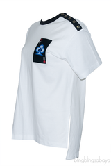 Ace of Spade Longback White T-shirt
