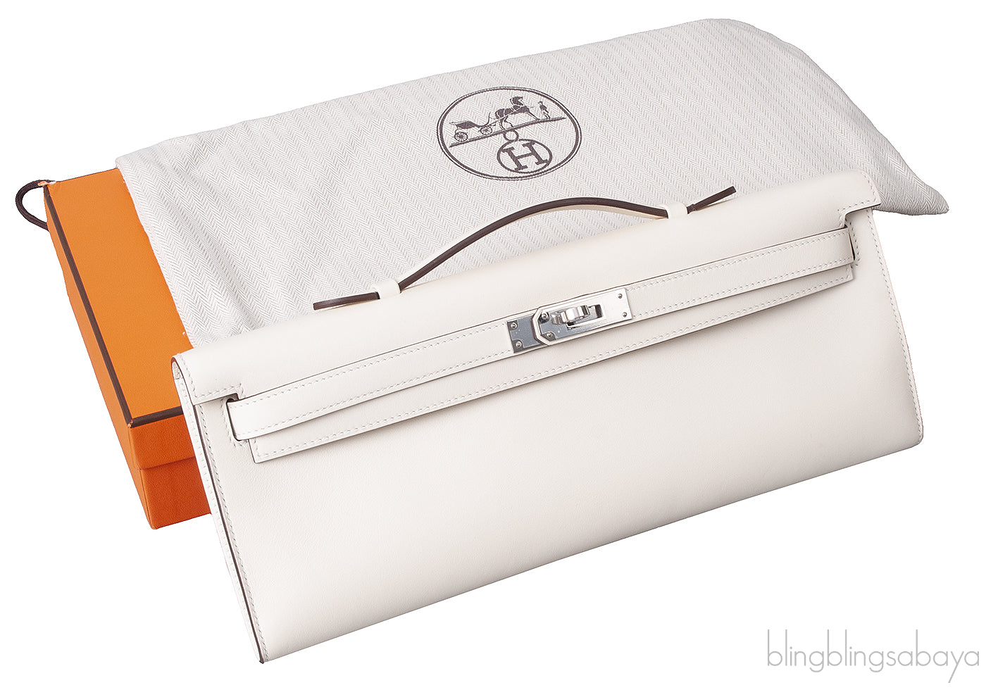 Kelly Cut Nata Swift Clutch PHW