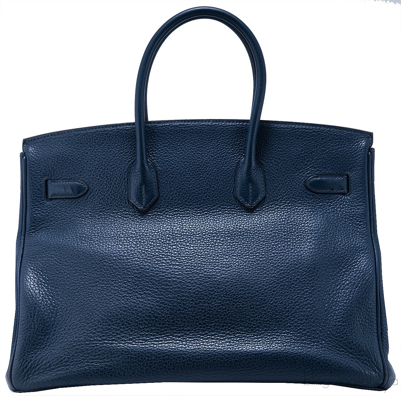 Birkin 35 Navy Blue Taurillon Clem.