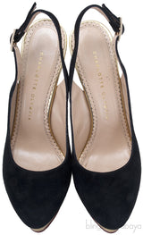 Dolly Suede Slingback Pump