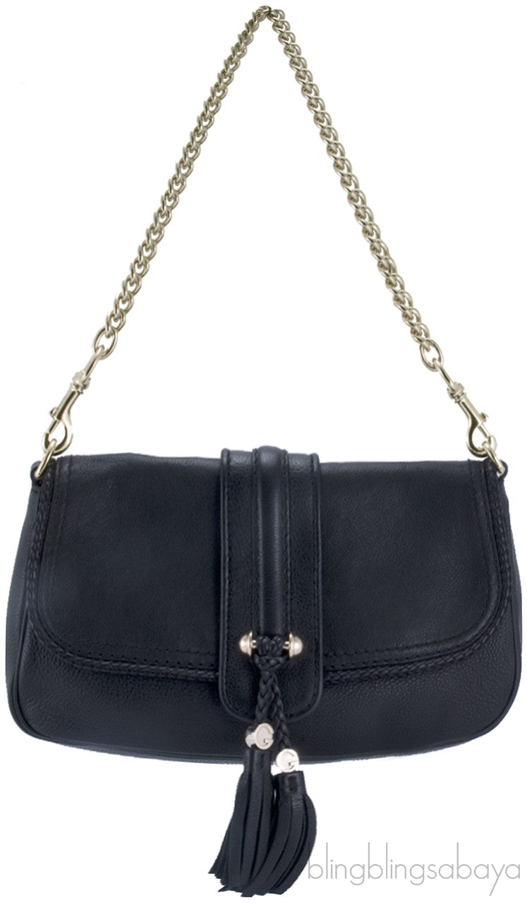 Marrakech Black Clutch Bag