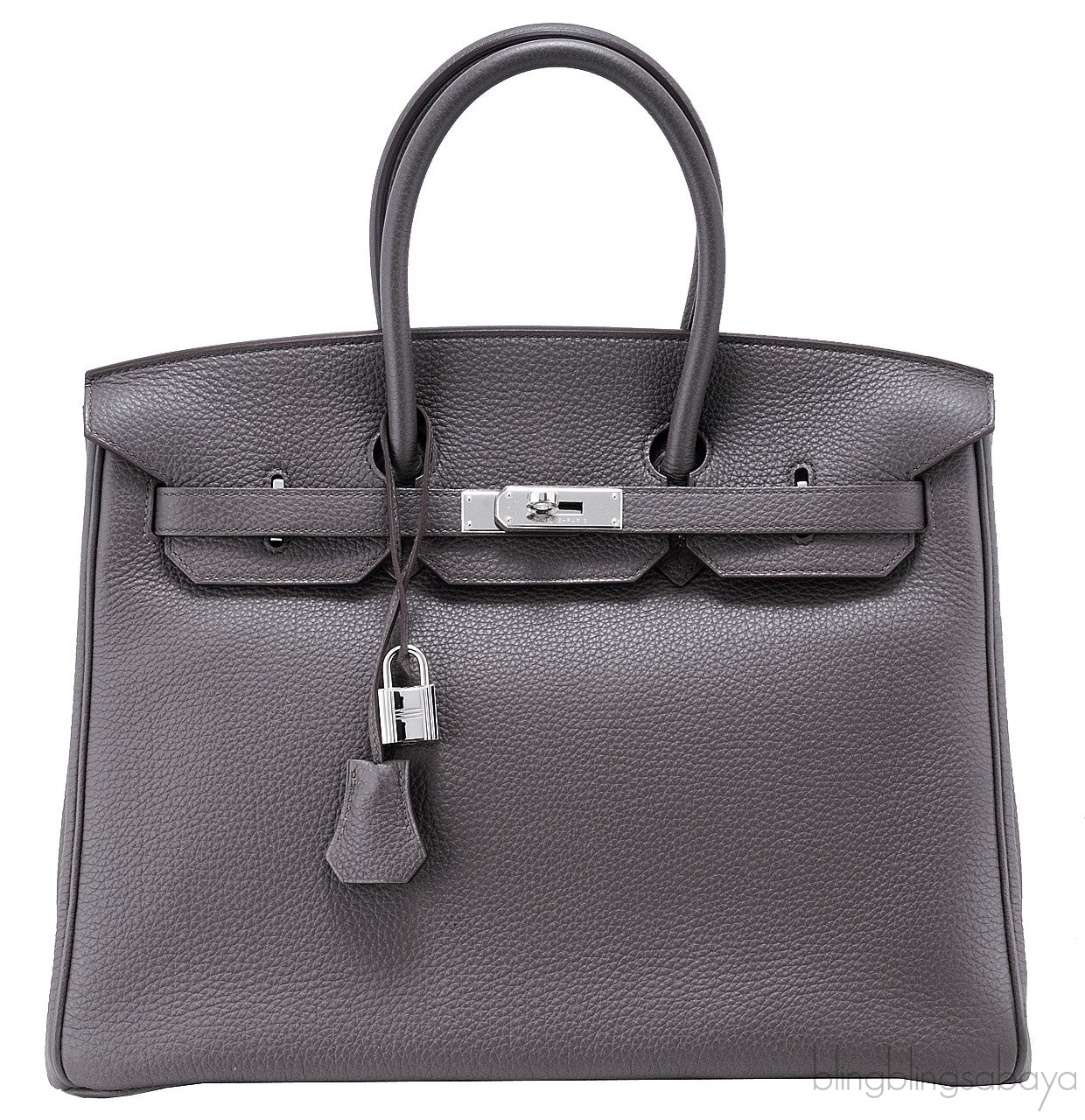 Birkin 35 Etain Togo PHW