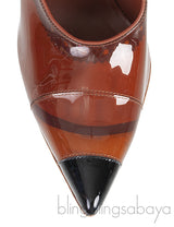 Evan Patent Leather 105 mm Pumps