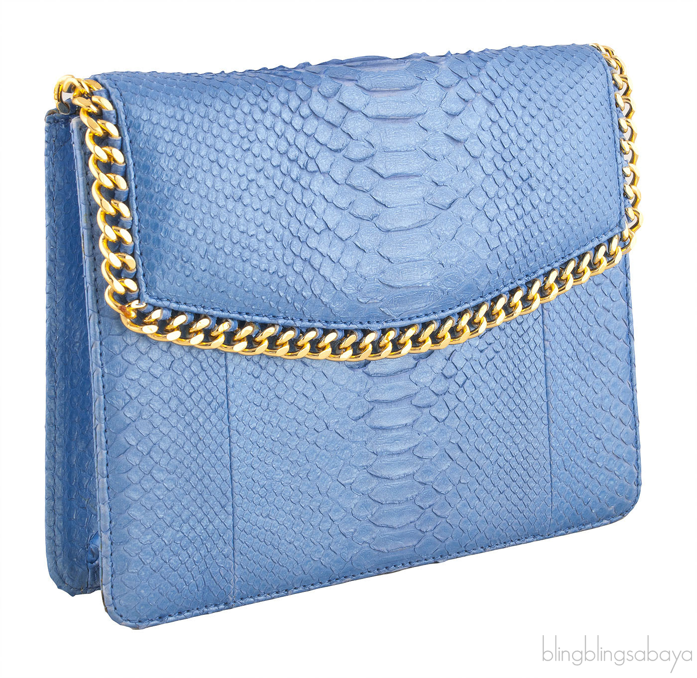 Sunset Blvd. Python Clutch Bag
