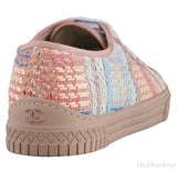 Tweed Low Cut Multicolor Sneakers
