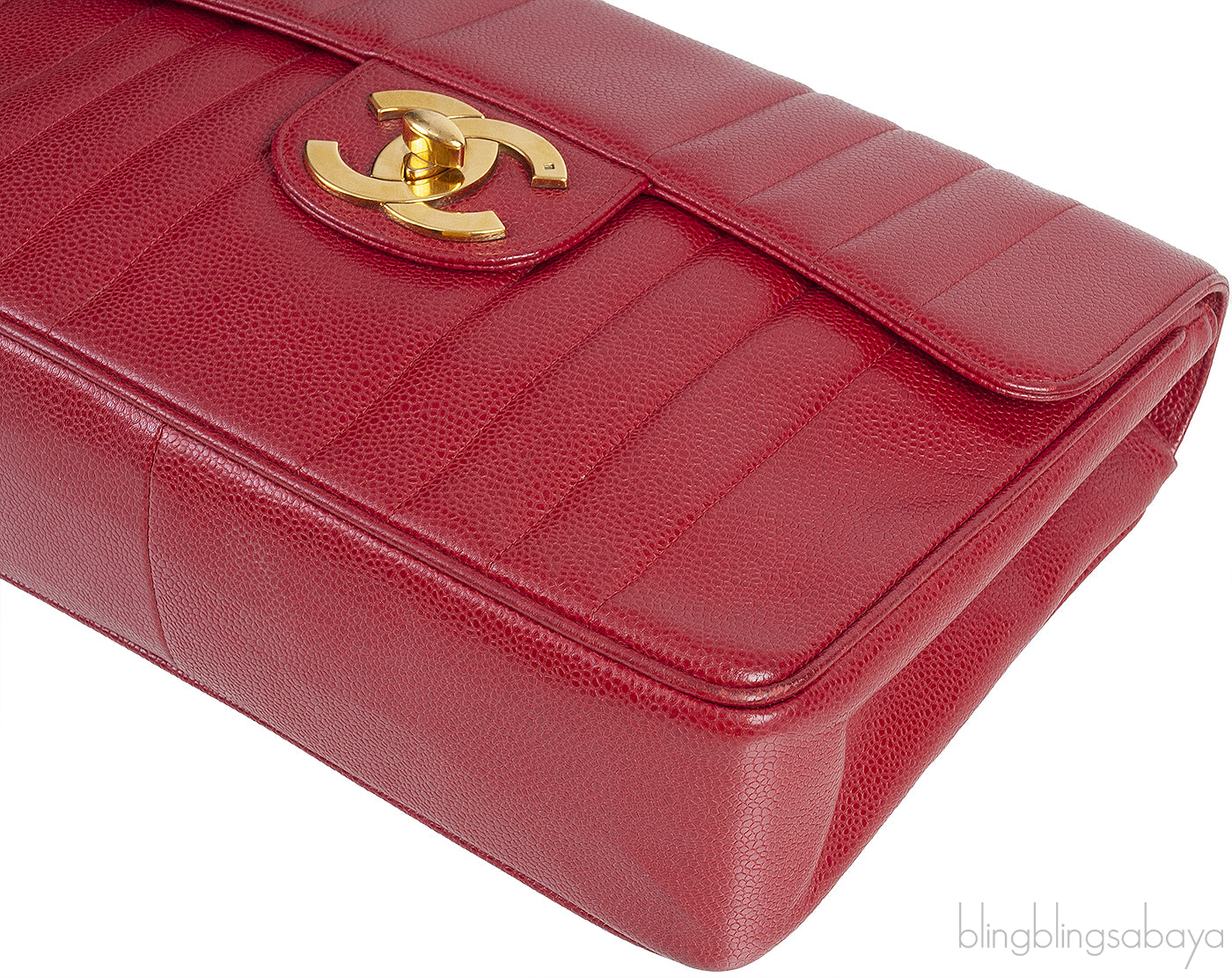 Red Caviar Vintage CC Flap Bag