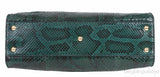 Fendi Peekaboo Medium Green Python Bag