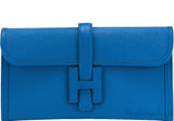 Jige Elan Clutch Blue Izmir