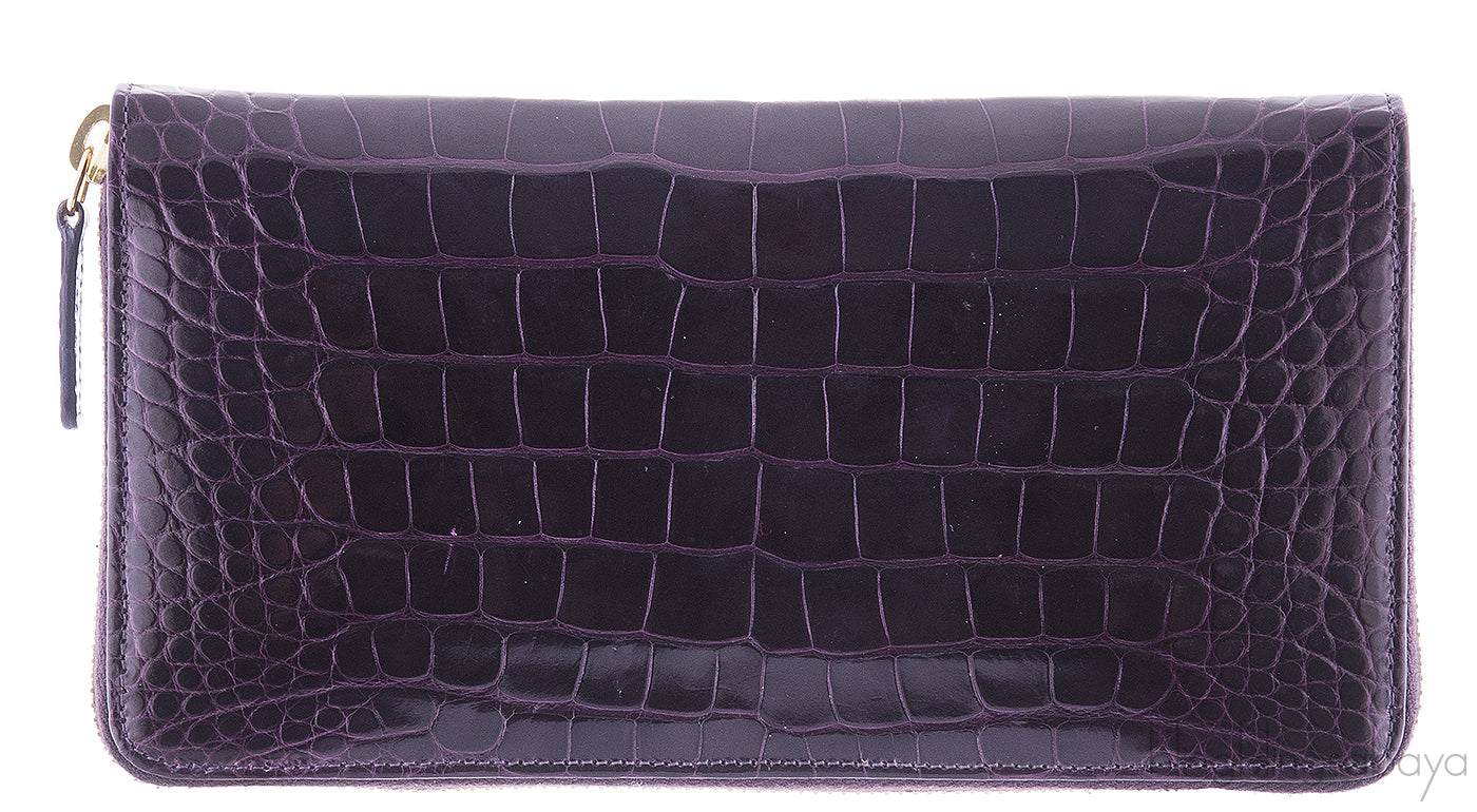 Crocodile Zippy Wallet
