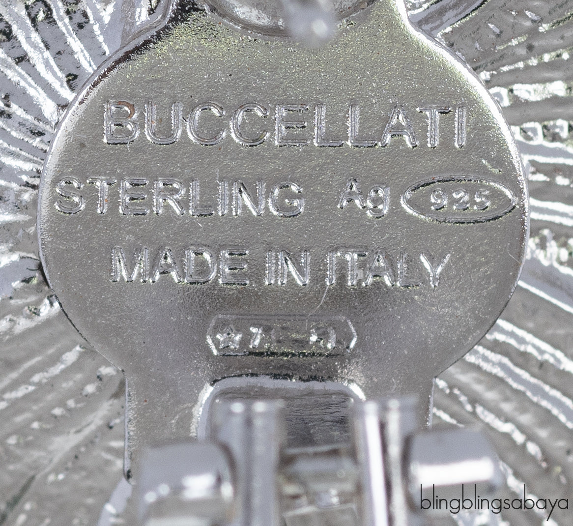 Buccellati Blossoms Gardenia Silver and Vermeil Button Earrings