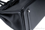 Birkin 35 Black Taurillon Clem PHW