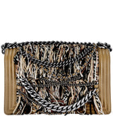 Le Boy Fringe & Chains Flap Bag