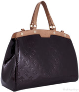 Brea MM Monogram Vernis Amarante