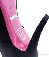Black Virginia Mary Jane Pointed Toe Heels