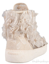 Floral Mesh Camellia Sneakers