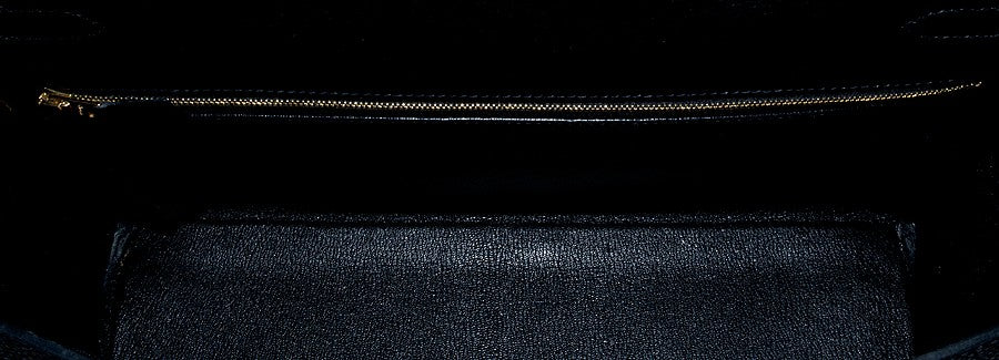 Kelly 35 Black Togo Retourne GHW