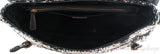 Sequin Black Turn-lock Handle Bag