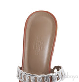 Hermes Brown Ajaccio Sandals