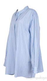 Light Blue Stripe Long Sleeve Shirt