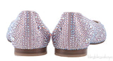 Gina Light Pink Crystal Ballet Shoes