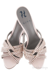 Light Pink Crystal Mule